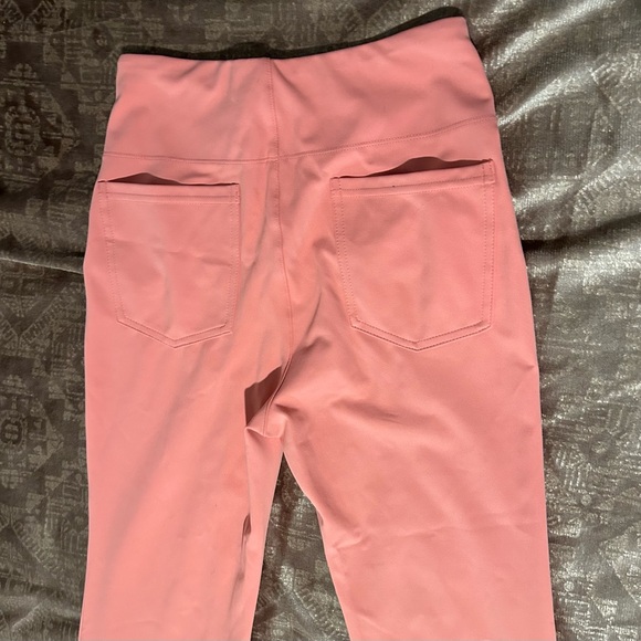 Halara Flex™ High Waisted Back Side Pocket Slight Flare Work Pants XS Petite - Picture 6 of 8